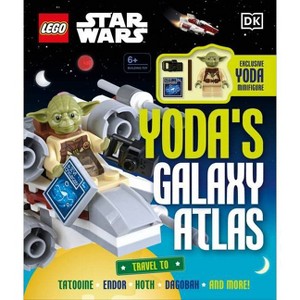 Lego Star Wars Yoda's Galaxy Atlas - by  Simon Hugo (Mixed Media Product) - 1 of 1