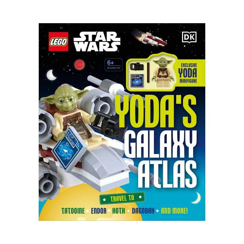 Lego Star Wars Yoda's Galaxy Atlas - by  Simon Hugo (Mixed Media Product), 1 of 2