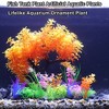 Unique Bargains Aquarium Plants Ornament Fish Tank Plant Artificial Aquarium Plants 15 Pcs - 2 of 4