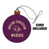 Abilene Christian Wildcat Wood Christmas Tree Holiday Ornament - 2 of 4