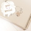 Pavilion Gift Company - Daughter Rose Water Opal Crystal - 16.5"-20.5" Engraved Rhodium Plated Austrian Element Necklace - Necklaces - 3 of 4