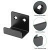 Unique Bargains Stainless Steel Mirrors Picture Display Wall Mounting Support Brackets 1.38" x 1.57" - 3 of 4