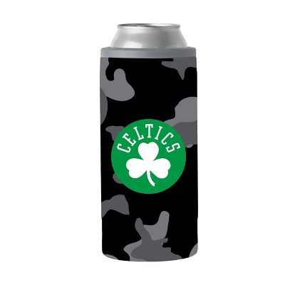 NBA Boston Celtics 12oz Camo Slim Can Coolie - Black