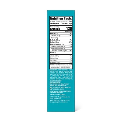Olive Oil & Sea Salt Baguette Crisps Crackers - 5oz - Good & Gather™