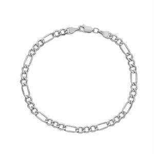 Giorgio Di Vicenza 14K 4.4mm Figaro Chain Bracelet - 1 of 2