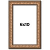 PosterPalooza | Photo Size Slim Profile Gold Picture Frame - UV Acrylic, Foam Board Backing, Hanging Hardware - 2 of 4