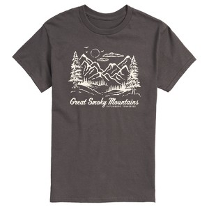 Men's - Instant Message - Smoky Mountains Tn Short Sleeve Graphic T-Shirt - 1 of 4