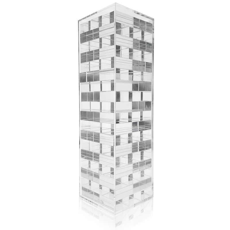 OnDisplay 3D Luxe Acrylic Stacking Tower Puzzle Game, 1 of 8