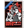 Trends International Netflix Sakamoto Days: Season 1 - Red Graphic Framed Wall Poster Prints - 3 of 4