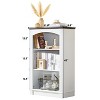 Bookcase and Kids Bookshelf, Storage Cabinet with Wooden Cube Storage Organizer, Modern Book Shelf for Bedroom Furniture - 2 of 4
