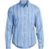 Lands' End Men's Traditional Fit Long Sleeve Travel Kit Shirt - 3 of 4