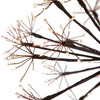 Northlight 12" Pre-Lit LED Brown Christmas Ball Decoration - Warm White Lights - 3 of 4