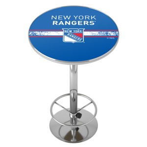 NHL Bar Table with Footrest - 1 of 4