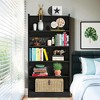 Lirago,6-Tier Wood Open Bookshelf – Sturdy Particleboard with Melamine Finish for Living Room, Office & Bedroom Storage - 3 of 4