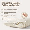 Coop Home Goods Adjustable Latex Pillow, with Talalay Latex & Microfiber Fill, Eco-Friendly, Medium Firm Pillow for Back, Stomach or Side Sleepers - 2 of 4