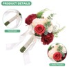 Unique Bargains Wedding Artificial Bouquet Multicolor Artificial Flower 7.9" x 8.3" Multicolor 1 Pc - 2 of 4