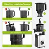 ZAFRO Juicer Machines, 5.4" Extra Wide Feed Chute Cold Press Juicer for Whole Vegetables & Fruits, High Juice Yield, Easy Clean & Install, BPA-Free - 2 of 4
