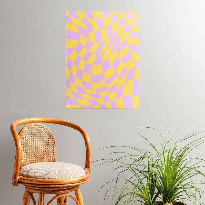 MariaMariaCreative Play Checkers Lavender Poster - Society6, 2 of 4