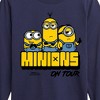 Boys' - Despicable Me Minions - Minions On Tour Long Sleeve Graphic T-Shirt - 2 of 4
