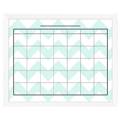 18" x 22" Chevron Decorative Calendar Memoboard - PTM Images
