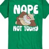 Boys' - Pokémon - Nope Not Today Slaking Short Sleeve Graphic T-Shirt - 2 of 4