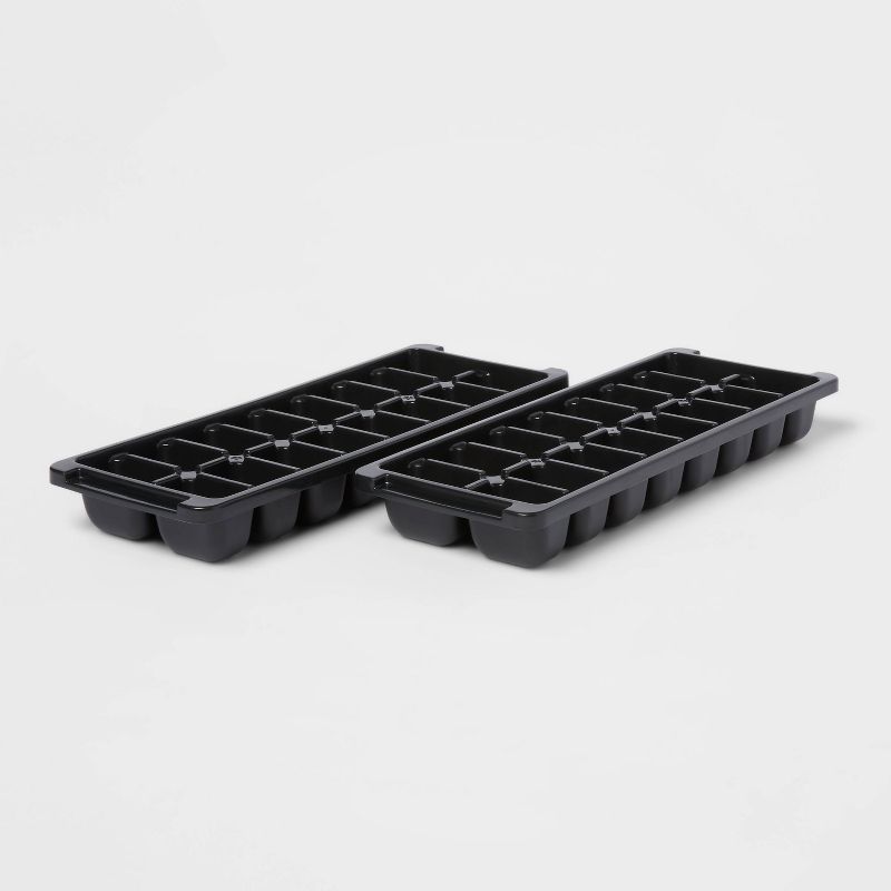 2pk Plastic Ice Trays - Room Essentials™, 1 of 6