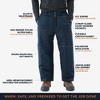 RefrigiWear Iron-Tuff Insulated Pants - Heavy-Duty, Water-Repellent, -50°F Comfort Rating, Durable Extreme Cold Weather Workwear - 3 of 4