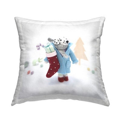 Stupell Industries Smiling Dalmatian Christmas Gifts