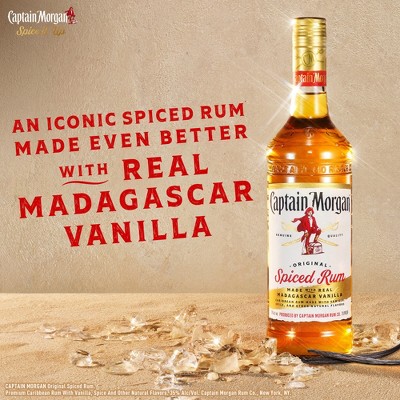 Captain Morgan Spiced Rum - 50ml Plastic Bottle