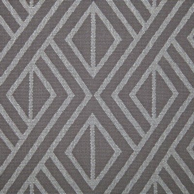 Gray Geometric Blackout Grommet Drape Panel