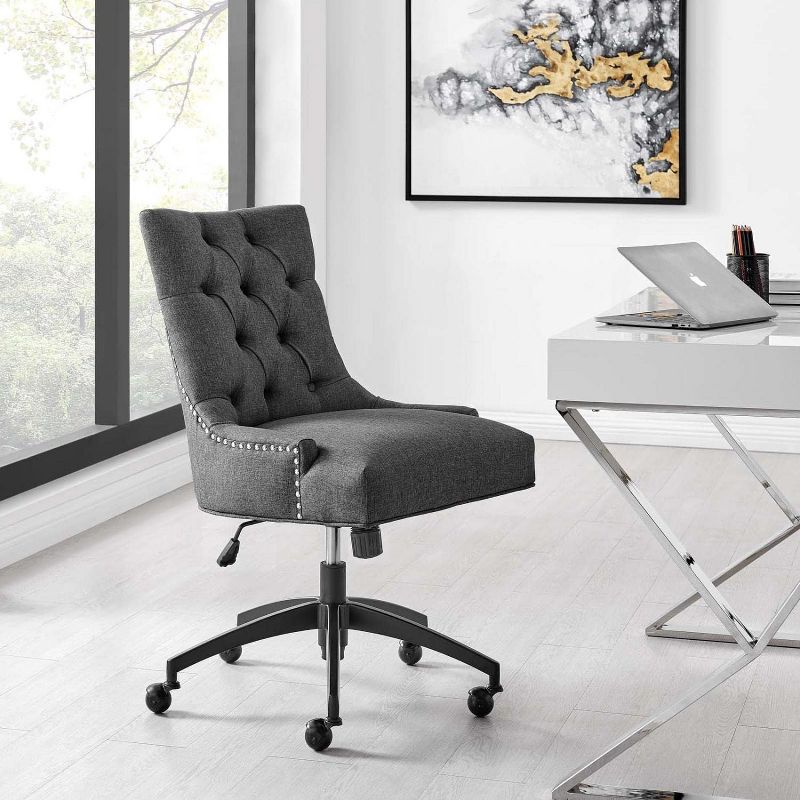 Modway Regent Tufted Fabric Office Chair, 1 of 3