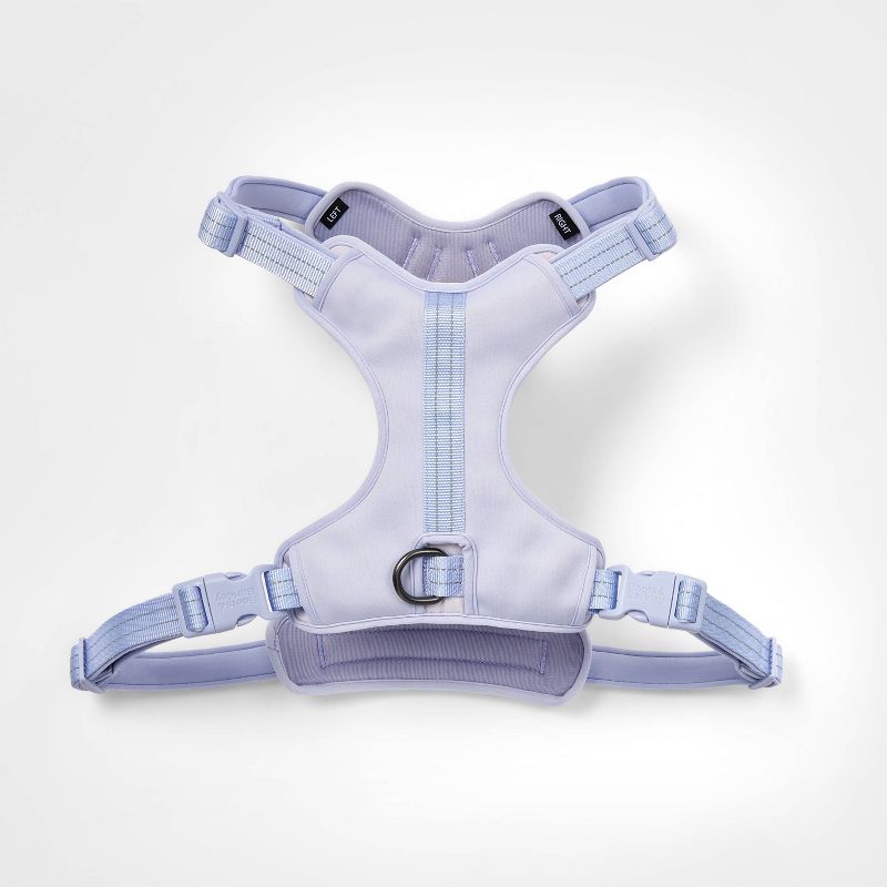 Reflective + Comfort Adjustable Dog Harness - Lilac - Boots & Barkley™, 4 of 12