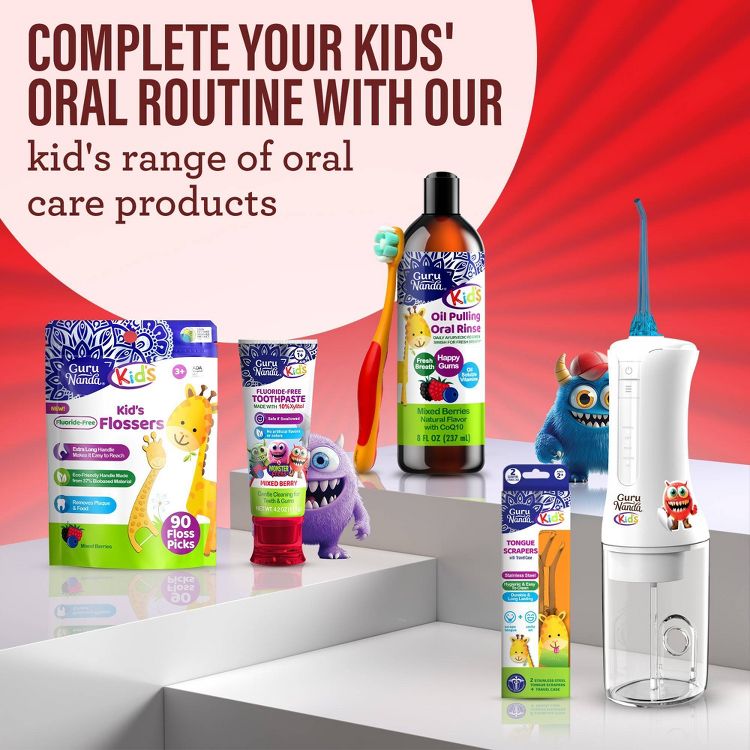 GuruNanda Kids&#39; Toothpaste - 4.2oz, 4 of 9