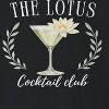 Rerun Island Men's Lotus Cocktail Club Luxury Paradise Drama Long Sleeve Graphic Cotton Pullover Sweatshirt - 2 of 4