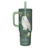 Zak Designs 30oz Stainless Steel Vacuum Sutton Slim Straw Tumbler with Handle - 2 of 4