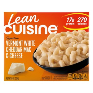 Lean Cuisine Protein Kick Vermont White Cheddar Frozen Mac and Cheese - 8oz - 1 of 4