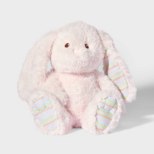 13" Pink Bunny Stuffed Animal - Gigglescape™ - 1 of 3