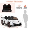 Infans Licensed Lamborghini 4WD Kids Ride-on Sports Car 12V Electric Vehicle w/Remote - 2 of 4