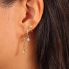 Freekiss 3 Pairs Gold Hoop Earrings Set: Dainty Stud Earrings Trendy Small 14K Gold Plated Hypoallergenic Dangle Cartilage - 4 of 4