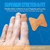 Flexible Fabric Finger Bandages Bulk 1000 Count Case, Adhesive Strips for Finger Care & Protection of Cuts, Scrapes & Wounds - 3 of 4