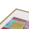 Elena Blanco Patchwork Metal Framed Art Print - Deny Designs - 3 of 4