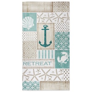 Laural Home Coastal Retreat Beach Towel - Multicolored - 1 of 1