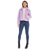 Women's Faux Fur Teddy Jean Jacket - SEBBY - 3 of 4