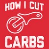 Men's Lost Gods How I Cut Carbs  T-Shirt - Red Heather - X Large - 2 of 4