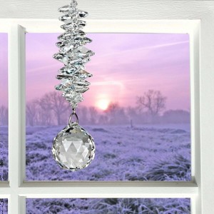 Woodstock Wind Chimes Woodstock Rainbow Makers Collection  Crystal Grand Cascade  4.5" - 1 of 4