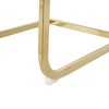 PAGED Upholstered Dining Chairs Modern Living Room Chairs Comfortable Kitchen Chairs with Metal Legs for Living Room - 3 of 4