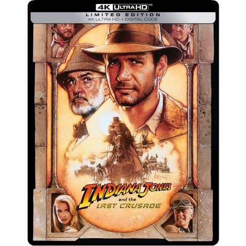 Indiana Jones And The Last Crusade (steelbook)(4k/uhd) : Target