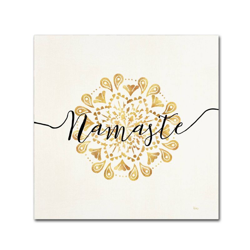 Namaste' by Veronique Charron Ready to Hang Canvas Wall Art, 1 of 6