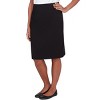 Alfred Dunner Womens Petite Classic Stretch Waist Skirt - 3 of 4