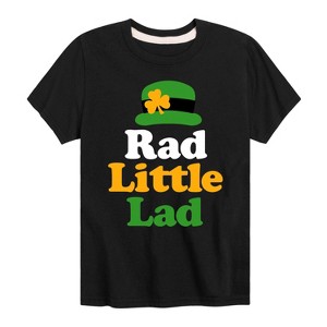 Boys' - Instant Message - St. Patrick's Day Rad Little Lad Short Sleeve Graphic T-Shirt - 1 of 4